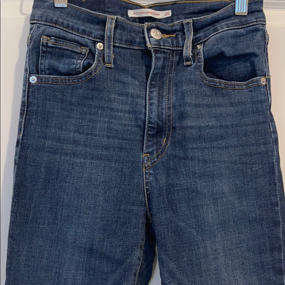 Levi’s Mile High Super Skinny Jeans